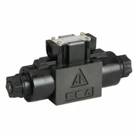 CHIEF Hydraulic Directional Valve: 17 gpm Max Flow Rate, D05 NFPA Size, Three Positions, Tank, Tank (MPN D05S-2C-115A-35)
