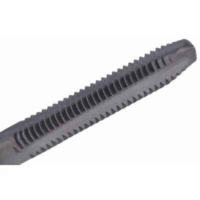 CLEVELAND Straight Flute Tap #2-56 UNC, H2 / 2B, 3 Flute, Plug Chamfer - General Purpose Hand Taps