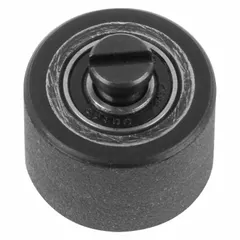 Replacement contact wheel for MILWAUKEE bandfile models. Restores proper belt tension and guidance in metalworking, fabrication, and finishing applications.