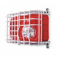 SAFETY TECHNOLOGY INTERNATIONAL Audible and Strobe Guard: Steel, 6 1/8 in Overall Dp, STI-9720
