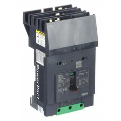 This 35 A, 3-pole B-Frame molded case circuit breaker is rated 25kA at 277/408V AC and 525V AC. It features a fixed instantaneous trip, ABC phase connection, and I-Line ON End terminal connection. Suitable for overcurrent protection in branch circuits and feeder applications in industrial electrical distribution systems.