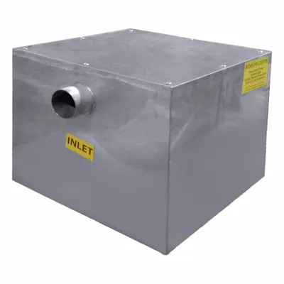 SMITH LIGHT COMMERCIAL Flush Grease Interceptor, 25 gpm, 3 in Overall Dia - Grease Interceptors