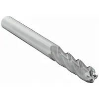 OSG Ball End Mill: Carbide, 4 Flute, 6 mm Mill Dia, 28 mm LOC, 76 mm OAL (MPN 464-2362-BN)