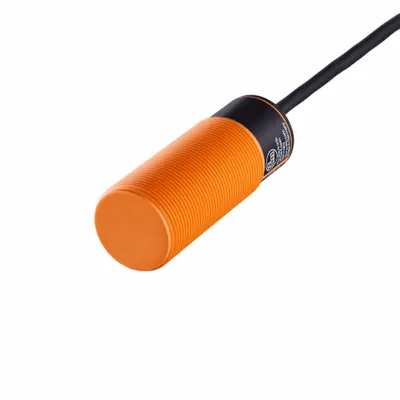 IFM Capacitive Cylindrical Proximity Sensor: 30 mm Dia., Non-Terminated Cable - Cylindrical Sensors with Non-Terminated Cables