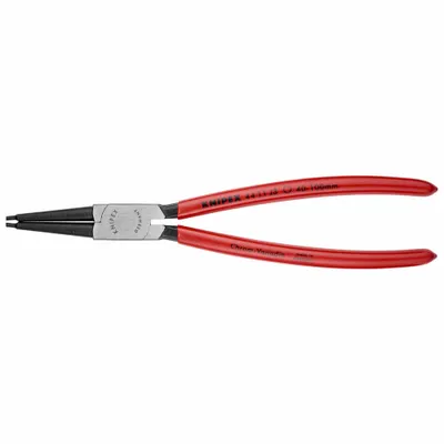 KNIPEX Retaining Ring Plier: Internal, For 40 mm to 100 mm Bore Dia, 0.091 in Tip Dia - Internal Retaining-Ring Pliers