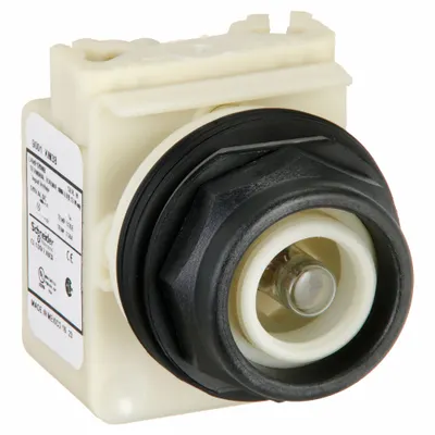 SCHNEIDER Pilot Light: 30 mm Panel Mounting Size, No Lens Included - Incandescent Pilot-Lights without Lenses