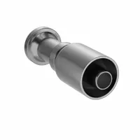 PARKER Hydraulic Crimp Fitting: Steel x Steel, Straight, -12 For Hose Dash Size, Male x Genderless (MPN 11577-12-12)