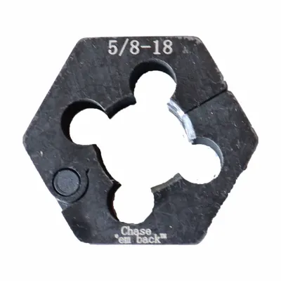 AME Automotive Rethread Die: Thread Repair Die, 1 1/4 in Overall Lg, 1 1/2 in Overall Wd - Wheel Stud Tools & Kits