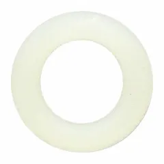 Genuine OEM washer for refrigerators and freezers. Used to secure and seal door or panel assemblies, ensuring proper alignment and preventing leaks or rattling during operation.