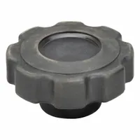 INNOVATIVE COMPONENTS Hand Knob: 8 Point, Plastic w/ Steel Thread, 5/16"-18 Thread, 1.25 in Dia (MPN GN5C----F7SB-22)