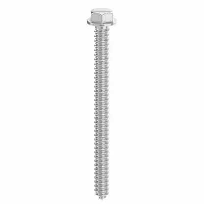 DEWALT Concrete Anchor Screw: 2 1/4 in Overall Lg, 3/16 in Dia, Steel, External Hex - Hex-Head Screw Anchors