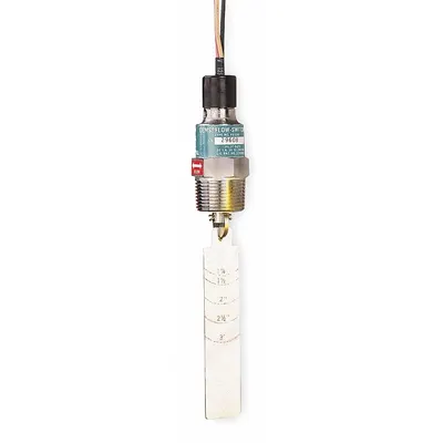 GEMS SENSORS Liquid Flow Switch: Paddle, 1 1/2 in For Pipe Size, 316 Stainless Steel - Insertion-Style Hazardous-Location Switches for Liquids