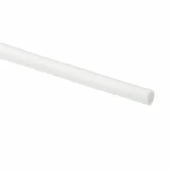 This 8 ft long spiral wrap bundles and protects wires and cables in control panels, machinery, and electrical installations. Made of white LDPE, it accommodates max bundle diameters of 1 1/2 in and operates from -50°C to 140°C. Complies with EN 60695-2-11:2014.