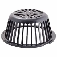 JAY R. SMITH MFG. CO Dome Strainer: 10 in Overall Dia, 4 3/8 in Overall Ht, Plastic, Unfinished (MPN 1310D)