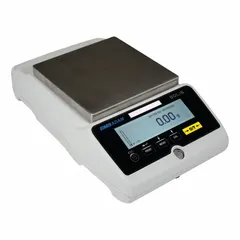 Top-loading precision lab balance with 3200 g capacity and 0.01 g readability. LCD display provides clear readouts. Suitable for laboratory weighing tasks such as sample preparation, formulation, and quality control.