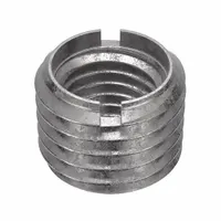 E-Z LOK Self Locking Thread Insert: Heavy Wall, 3/4"-10 Int Thrd Sz, 1"-8 Ext Thrd Sz, Plain, 5 PK (MPN 303-12-PK5)