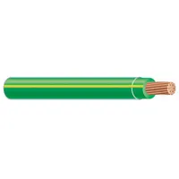 Building Wire: Copper, 10 AWG, 1 Conductors, Stranded, Green/Yellow, 1,250 ft Lg, THHN (MPN 58456705)