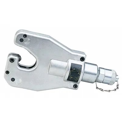 GREENLEE Remote Powered Crimping Head: Quad Point, 500 kcmil Max Copper - Cable Crimping Heads