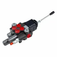 CHIEF Hydraulic Directional Control Valve: Four-Way / Three/Four Positions, Tandem Center, 2 Spools (MPN 220957)