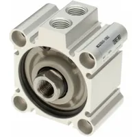 Compact Cylinder: 50 mm Bore Dia, 20 mm Stroke Lg, Non-Magnetic Piston, Through Hole Mount (MPN NCQ2B50-20SZ)