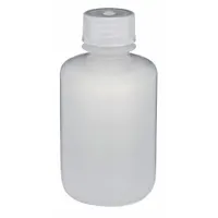 GLOBE SCIENTIFIC Sampling Bottle: Polypropylene, 4.22 fl oz, 125 mL, Natural, Closure Included (MPN 7050125)