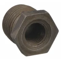 ANVIL Metal Pipe Straight: Straight, Steel, 1 in x 1/2 in, Male NPT Threaded x Female NPT Threaded (MPN 0361331309)