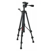BOSCH Tripod: Telescoping, 5 1/16 ft – 5 1/16 ft, Laser Levels, Adj Head, Detachable Mounting Base (MPN BT 150)
