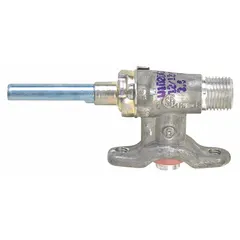 OEM replacement surface burner valve for Whirlpool ovens. Controls gas flow to the surface burner for flame adjustment. Used in gas range cooktops and ovens requiring precise burner control.
