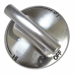 Replacement control knob for Whirlpool ovens. Restores precise temperature or function selection. Genuine OEM part ensures proper fit and reliable operation.