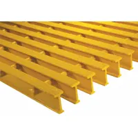 FIBERGRATE Fiberglass Pultruded Grating: Structural Grating, 4 ft x 4 ft Nominal Size (WxL), ISOFR (MPN 351504.02)