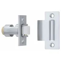 Door Latch: Brass, Roller, 2 1/4 in Ht, 1 1/8 in Wd (MPN RL32 US26D)