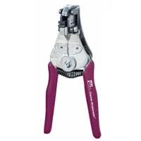 Wire Stripper: 14 AWG to 10 AWG, 6 1/2 in Overall Lg, Std Cushion Grip, 14 AWG to 10 AWG, 6 - 8 in (MPN 45-176)