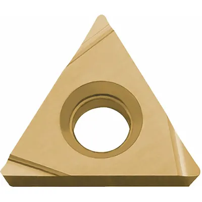 KYOCERA Triangle Turning Insert,PVD Cermet (MPN TPGH3205RPV720) - Triangle (T) Indexable Turning Inserts