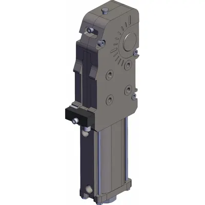 SMC Power Clamp Cylinder: 50 mm Bore Dia, Aluminum, CKZ5N, NPT, Turck - Power Clamp Cylinders