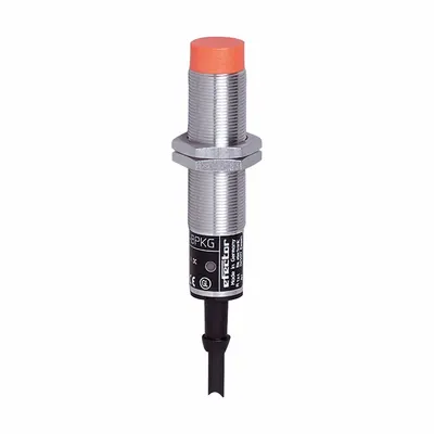 IFM Inductive Cylindrical Proximity Sensor: Non-Terminated Cable, Unshielded - Cylindrical Sensors with Non-Terminated Cables