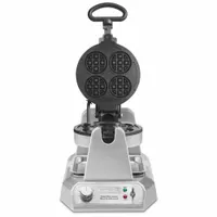 Mini Belgian Waffle Maker: 2 3/4 in Cooking Surface Wd, 1 in Cooking Surface Dp (MPN WMB400X)