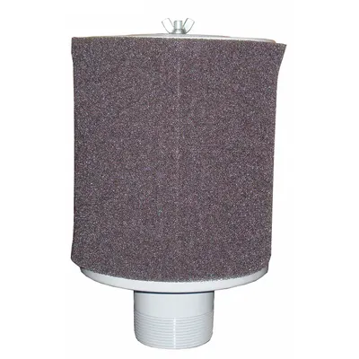 SOLBERG Intake Exposed Filter: 3 in (M)NPT Inlet Size, 300 cfm, 13 in Overall Ht - Air Compressor Intake Filters & Silencers