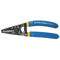 Wire Stripper: 18 AWG to 10 AWG, 7 1/8 in Overall Lg, Std Cushion Grip, 20 AWG to 12 AWG, 6 - 8 in (MPN 11055)