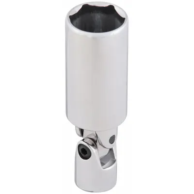 WESTWARD Spark Plug Socket: 13/16 in Socket Size, 6-Point, Deep, Chrome - SAE Spark Plug Sockets