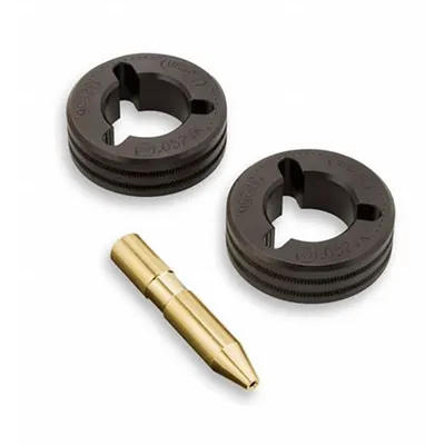 MILLER ELECTRIC 2-Roll Kit with Inlet Guide, 0.052 in, V-Knurl, MPN 079608 - 2-Roll Kits with Inlet Guide for Miller