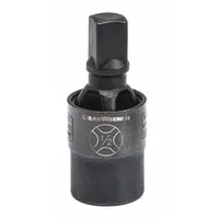 GEARWRENCH Socket Adapter: 1/2 in Input Drive Size, Black Oxide, 1/2 in Output Drive Size, Square (MPN 84715)