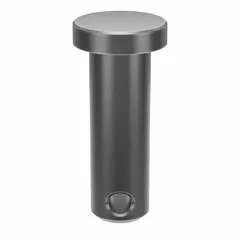 Inch-sized standard clevis pin with 1/4 in diameter and 3/4 in shank length. Supplied in a 25-pack. Used to connect a clevis to a rod or other component in machinery, agricultural equipment, and industrial linkages where a non-locking, easily removable fastener is required.