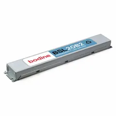 Standard emergency LED driver providing backup power for one LED fixture during power loss. Operates on 120-277V AC input, rated for 20W maximum output. Designed for mounting within the luminaire, suitable for commercial and industrial emergency lighting applications.