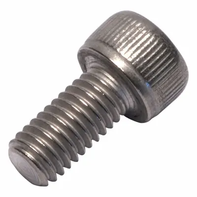 ALLIED TITANIUM Socket Head Cap Screw: M5x0.80 Thread Size, 10 mm Lg, Std, Plain, Titanium - Metric System Standard Socket Head Cap Screws