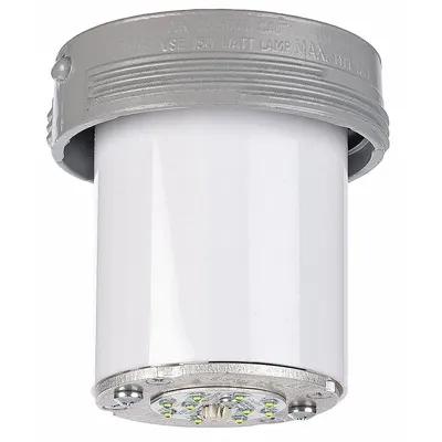 HUBBELL KILLARK Hazardous Location Fixture Combo: 1,300 lm, T5 Temp Code, 5000K, 13 W - LED Jelly Jar Hazardous Location Lights