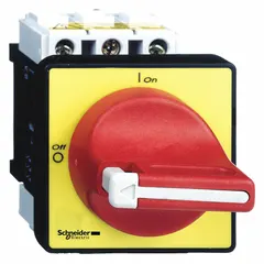The SQUARE D VCD1 is a disconnect switch body rated for 690V AC, constructed with plastic material. It is used for manual switching and isolation in industrial electrical systems such as motor control centers and panel boards.