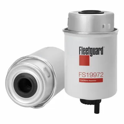 FLEETGUARD Automotive Fuel Filter: 14 1/8 in Overall Lg, 3 1/4 in Outside Dia - Can-Type Fuel/Water Separators