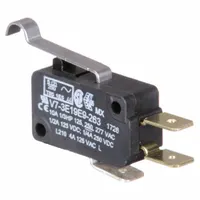 HONEYWELL Miniature Snap Action Switch: Lever Actuator, 1NO/1NC, Quick Connect (MPN V7-3E19E9-263)