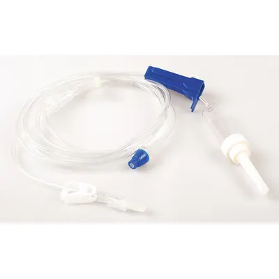 MEDSOURCE Administration Set: 83 in Overall Lg, 15 Drops - IV Sets & Starter Kits