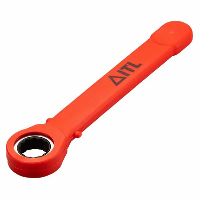 ITL Box End Wrench: Matte, 3/4 in Head Size, 8 1/2 in Overall Lg, Std - SAE, Single End, 12-Point, Ratcheting Box End Wrenches